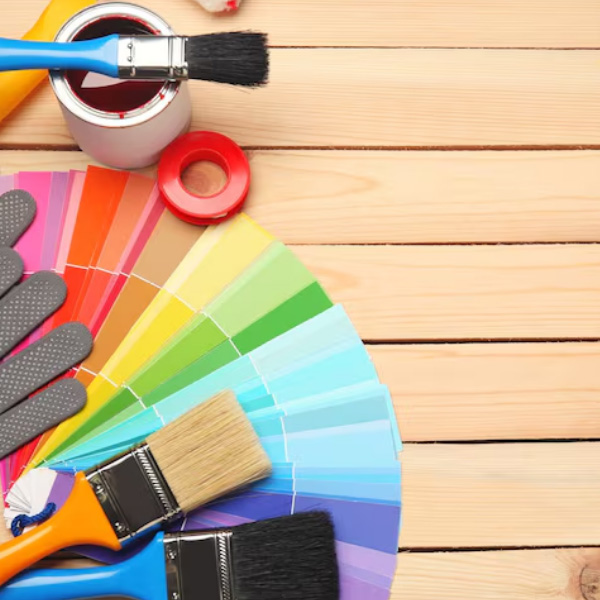 رنگ و ابزار رنگ آمیزی