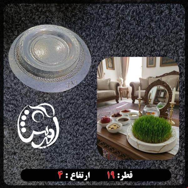 قالب طلقی سینی زیر سبزه (کدyo245)