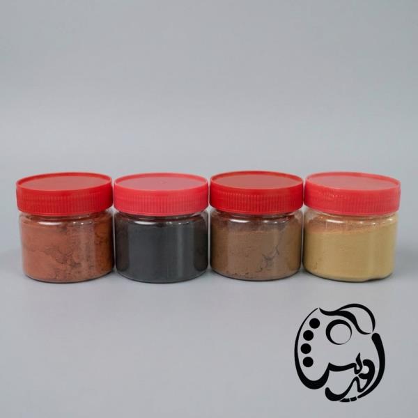 پیگمنت پودری معدنی ایرانی  ( رنگ پودری سنگ مصنوعی)