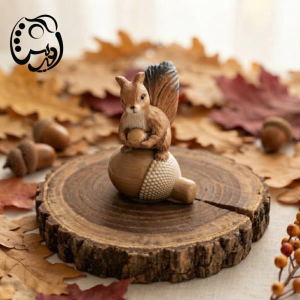 قالب سیلیکونی سنجاب و بلوط